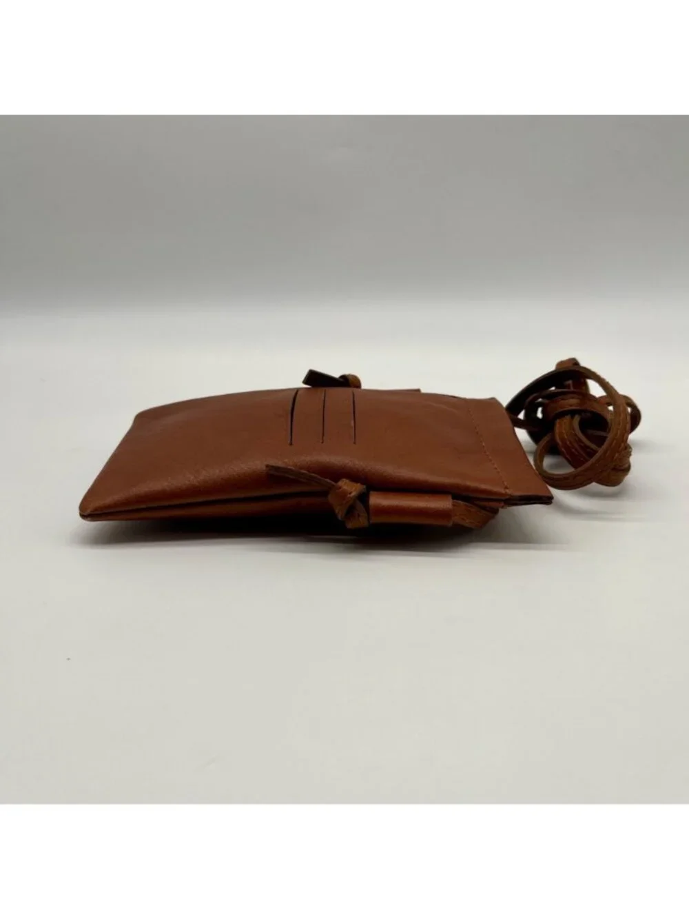 Madewell Brown Leather Smartphone Crossbody Bag